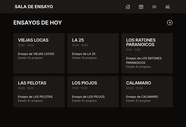 Image of Rehearsal Room app